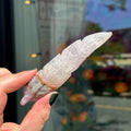 Ravenstone Crystals Crazy Lace Amethyst Feather "Cecil"