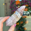 Ravenstone Crystals Crazy Lace Amethyst Feather "Delaney"