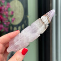 Ravenstone Crystals Crazy Lace Amethyst Feather "Izzy"