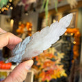Ravenstone Crystals Crazy Lace Amethyst Feather "Jonas"