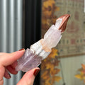 Ravenstone Crystals Crazy Lace Amethyst Feather "Kace"