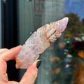 Ravenstone Crystals Crazy Lace Amethyst Feather "Leona"
