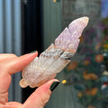 Ravenstone Crystals Crazy Lace Amethyst Feather "Lloyd"