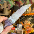 Ravenstone Crystals Crazy Lace Amethyst Feather "Lucas"