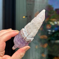 Ravenstone Crystals Crazy Lace Amethyst Feather "McKenna"