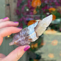 Ravenstone Crystals Crazy Lace Amethyst Feather "Skye"