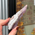 Ravenstone Crystals Crazy Lace Amethyst Feather "Xander"