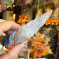 Ravenstone Crystals Crazy Lace Amethyst Feather "Zoe"