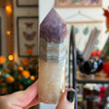 Ravenstone Crystals Crazy Lace Amethyst "Patricia"
