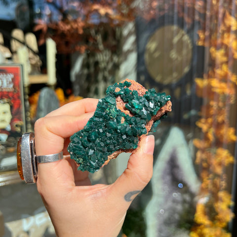 Ravenstone Crystals Dioptase "Eliza"