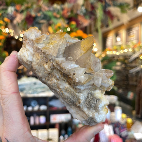 Ravenstone Crystals Dogtooth Calcite "Joan"