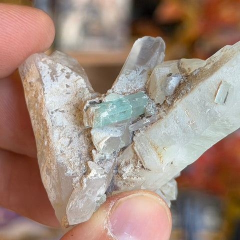 Ravenstone Crystals Emerald | Quartz "Trevor"