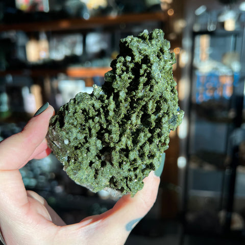 Ravenstone Crystals Epidote | Quartz "Amara"