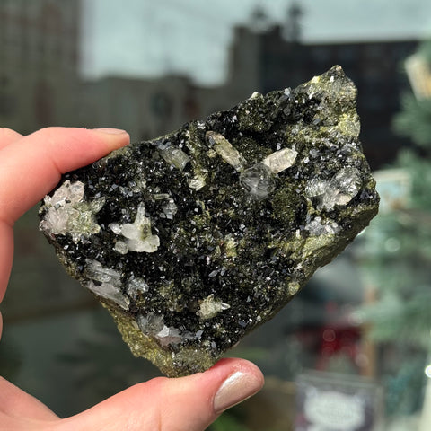 Ravenstone Crystals Epidote | Quartz "Amy"