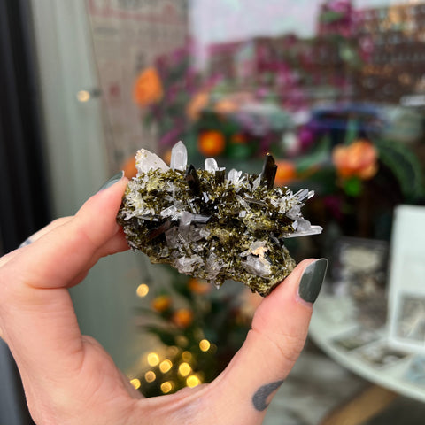 Ravenstone Crystals Epidote | Quartz "Aphrodite"