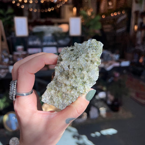 Ravenstone Crystals Epidote | Quartz "Astrid"