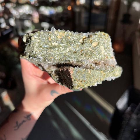 Ravenstone Crystals Epidote | Quartz "Augusta"