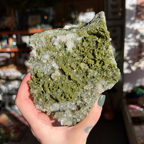 Ravenstone Crystals Epidote | Quartz "Augusta"