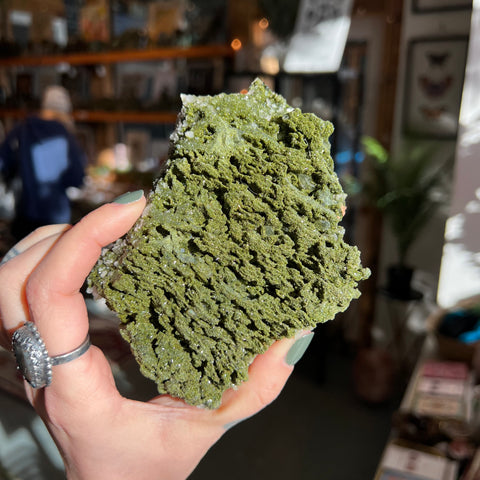 Ravenstone Crystals Epidote | Quartz "Cindy"