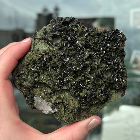 Ravenstone Crystals Epidote | Quartz "Eleanor"