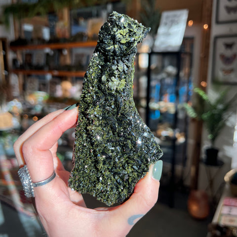 Ravenstone Crystals Epidote | Quartz "Elvira"