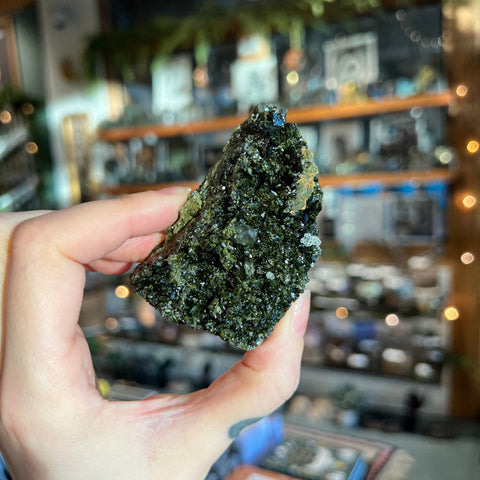 Ravenstone Crystals Epidote | Quartz "Etta"