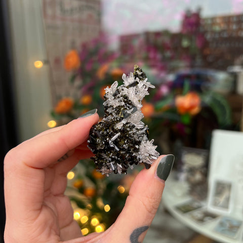 Ravenstone Crystals Epidote | Quartz "Eve"