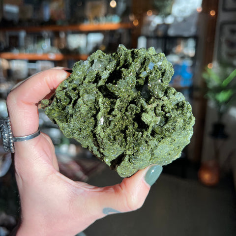 Ravenstone Crystals Epidote | Quartz "Faye"