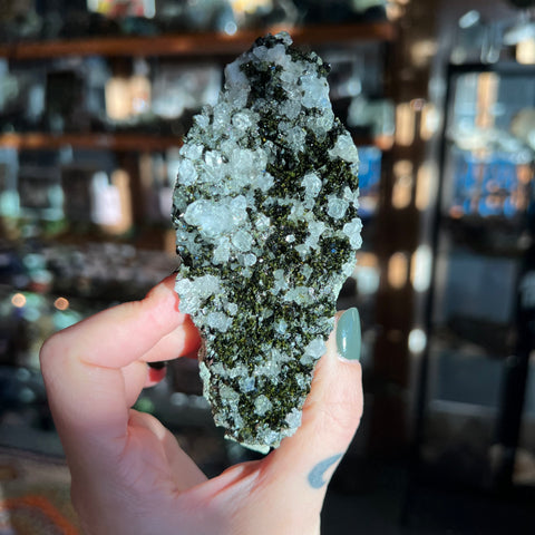 Ravenstone Crystals Epidote | Quartz "Judith"