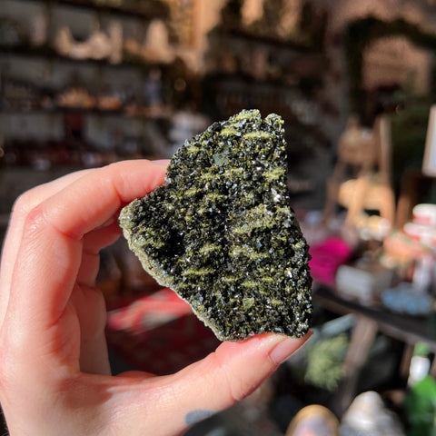 Ravenstone Crystals Epidote | Quartz "Phyllis"