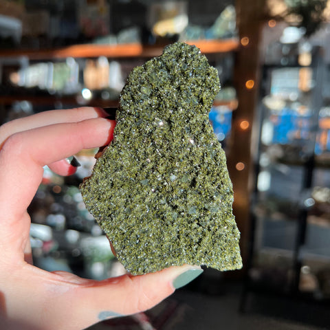 Ravenstone Crystals Epidote | Quartz "Pomona"