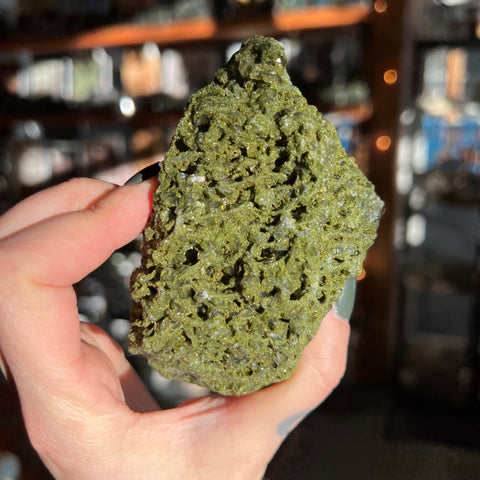 Ravenstone Crystals Epidote | Quartz "Proserpina"