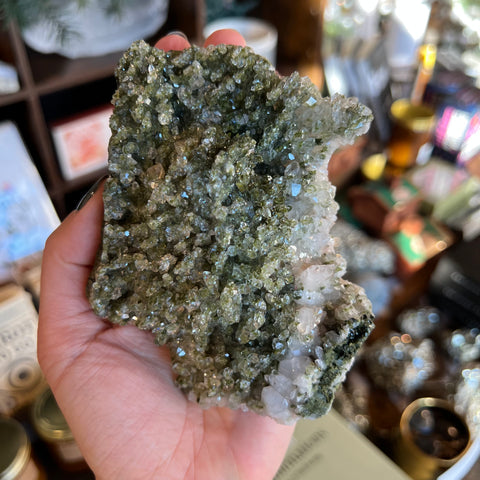 Ravenstone Crystals Epidote | Quartz "Rhiannon"