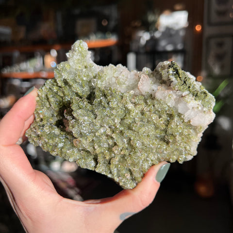 Ravenstone Crystals Epidote | Quartz "Rhiannon"