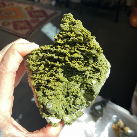 Ravenstone Crystals Epidote | Quartz "Rosetta"