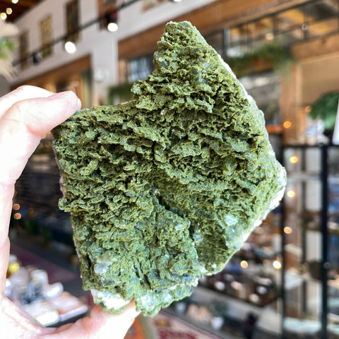 Ravenstone Crystals Epidote | Quartz "Rosetta"