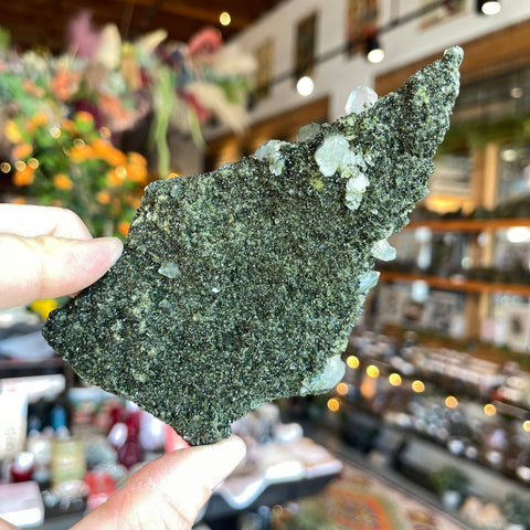 Ravenstone Crystals Epidote | Quartz "Tina"