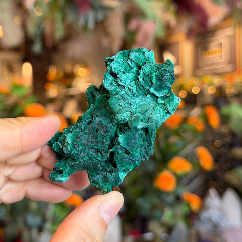 Ravenstone Crystals Fibrous Malachite "Alexis"