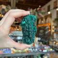 Ravenstone Crystals Fibrous Malachite "Alison"