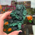 Ravenstone Crystals Fibrous Malachite "Anna"