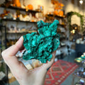 Ravenstone Crystals Fibrous Malachite "Bob"