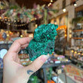 Ravenstone Crystals Fibrous Malachite "Debra"