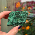 Ravenstone Crystals Fibrous Malachite "Erin"