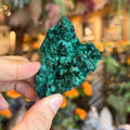 Ravenstone Crystals Fibrous Malachite "Glinda"