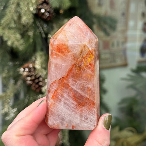 Ravenstone Crystals Fire Quartz "Bella"