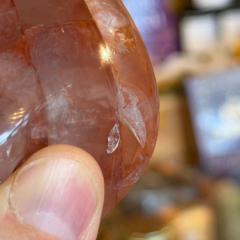 Ravenstone Crystals Fire Quartz "Callum"
