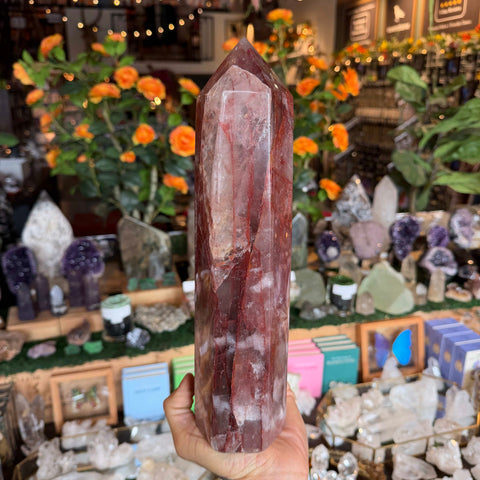 Ravenstone Crystals Fire Quartz "Regina"