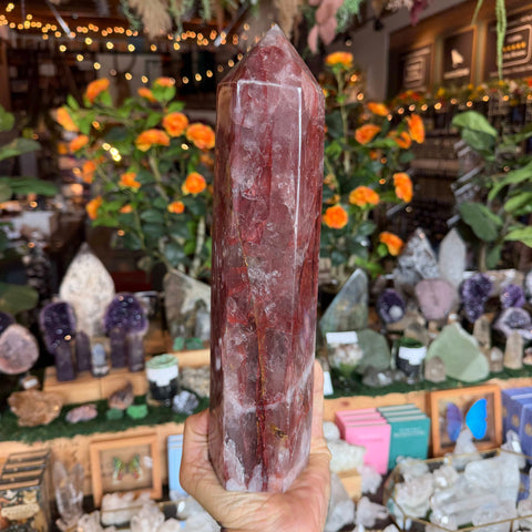 Ravenstone Crystals Fire Quartz "Regina"