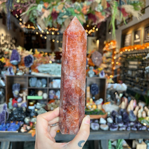 Ravenstone Crystals Fire Quartz "Theresa"