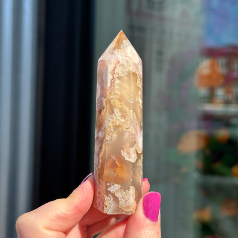 Ravenstone Crystals Flower Agate "Amy"